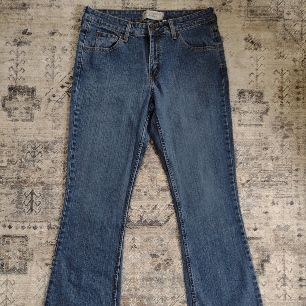 Stretch Levi's Low Rise Bootcut Jeans size Missus 10 short